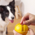 Interactive Puzzle Game Dog Toys Pet Food Leakage Dog Training Ball on a Rope Natural Rubber For Aggressive Chewer